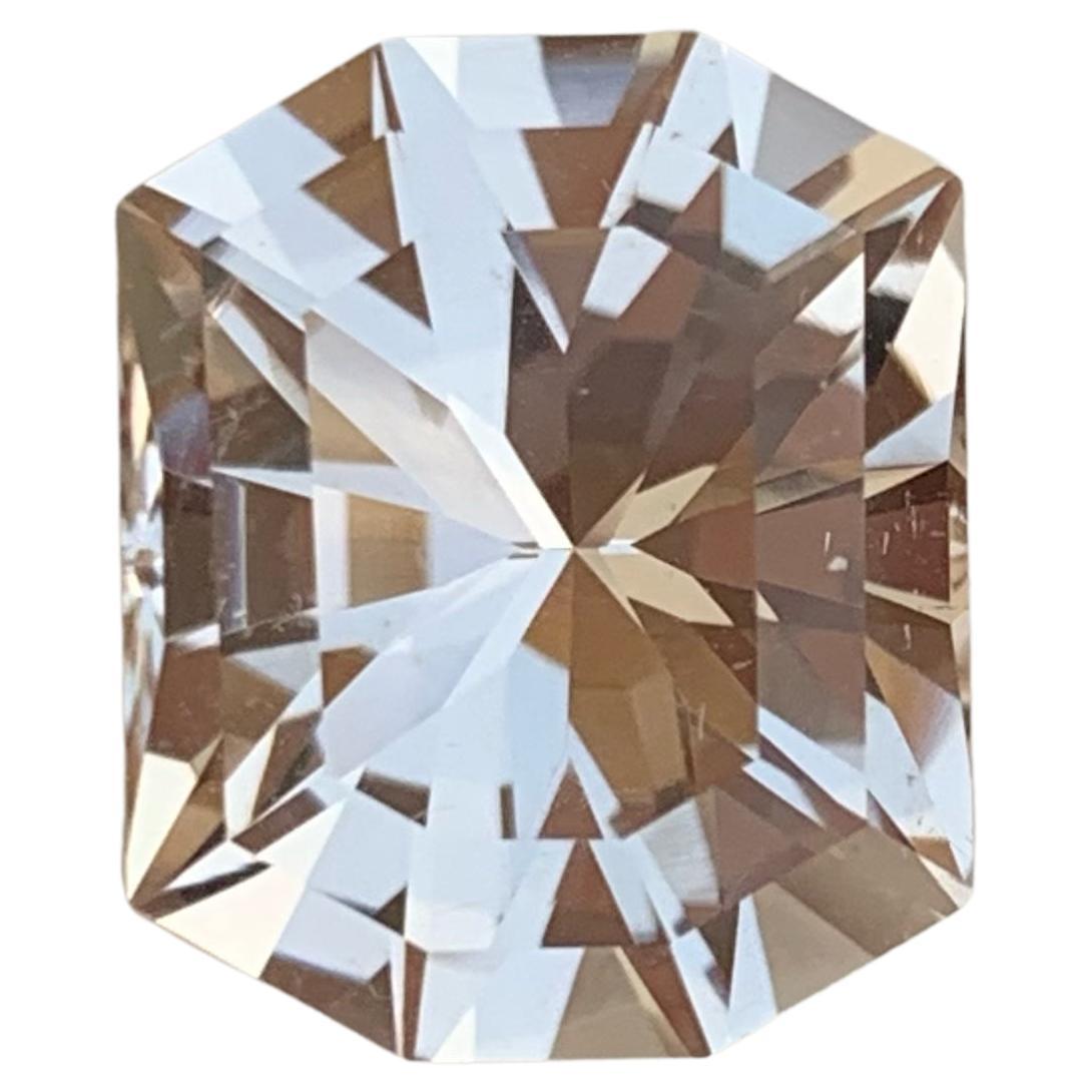 Light Gold Topaz 8.90 carats Custom Precision Cut Natural Pakistani Gemstone