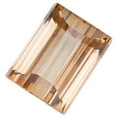 Light Golden Brown Topas 36.04Ct Baguette-Schliff natürlichen losen Edelstein für Anhänger