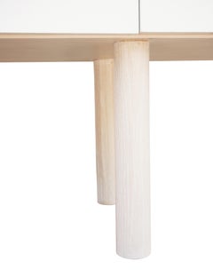 Enfilade moderne contemporain fantastique gris clair et blanc