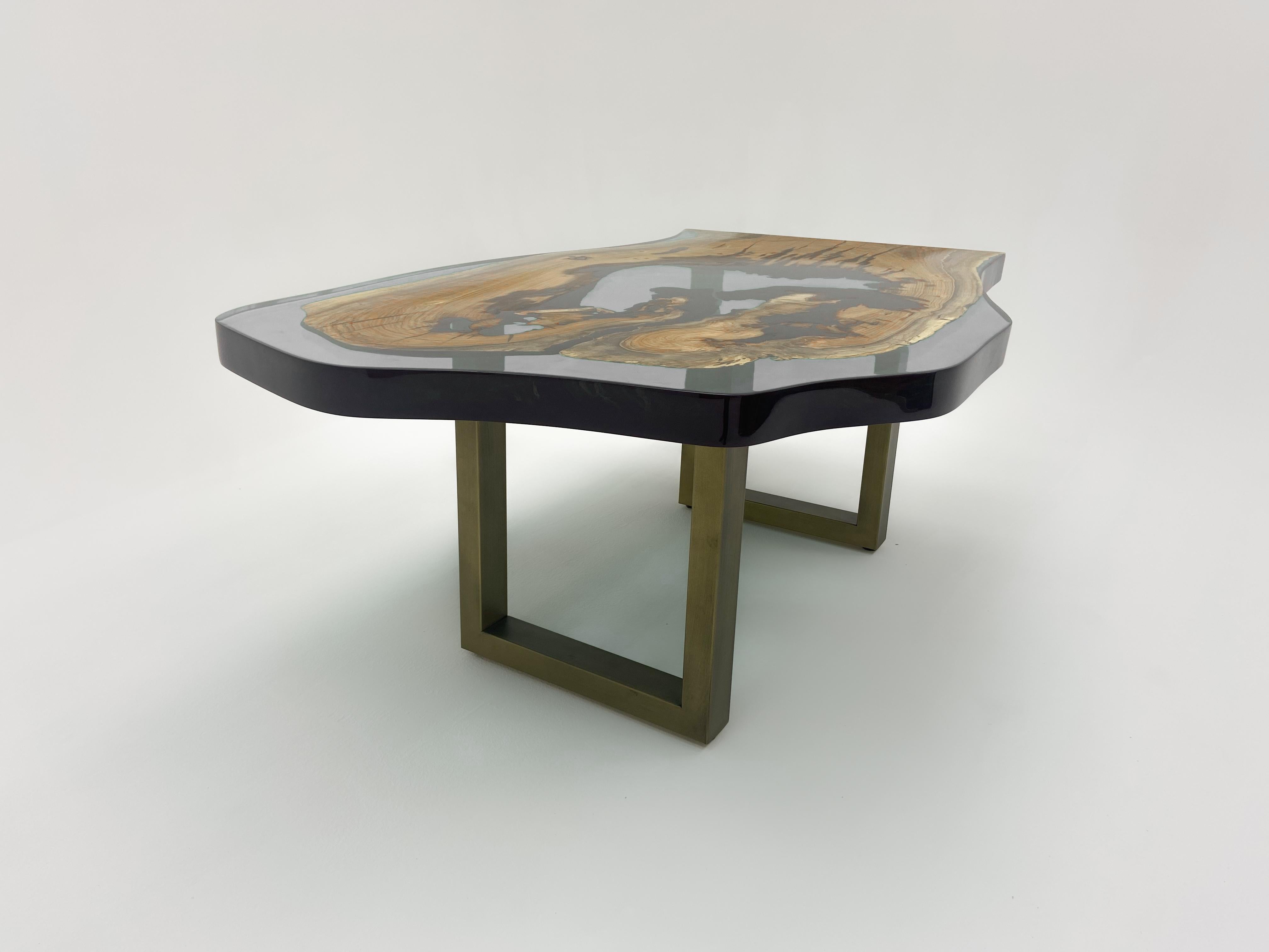resin log table