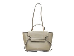 Borsa Celine verde chiaro con cintura media