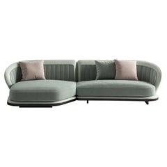 Modulares Sofa in Hellgrün
