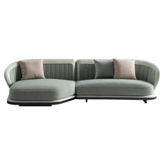 Light Green Modular Sofa