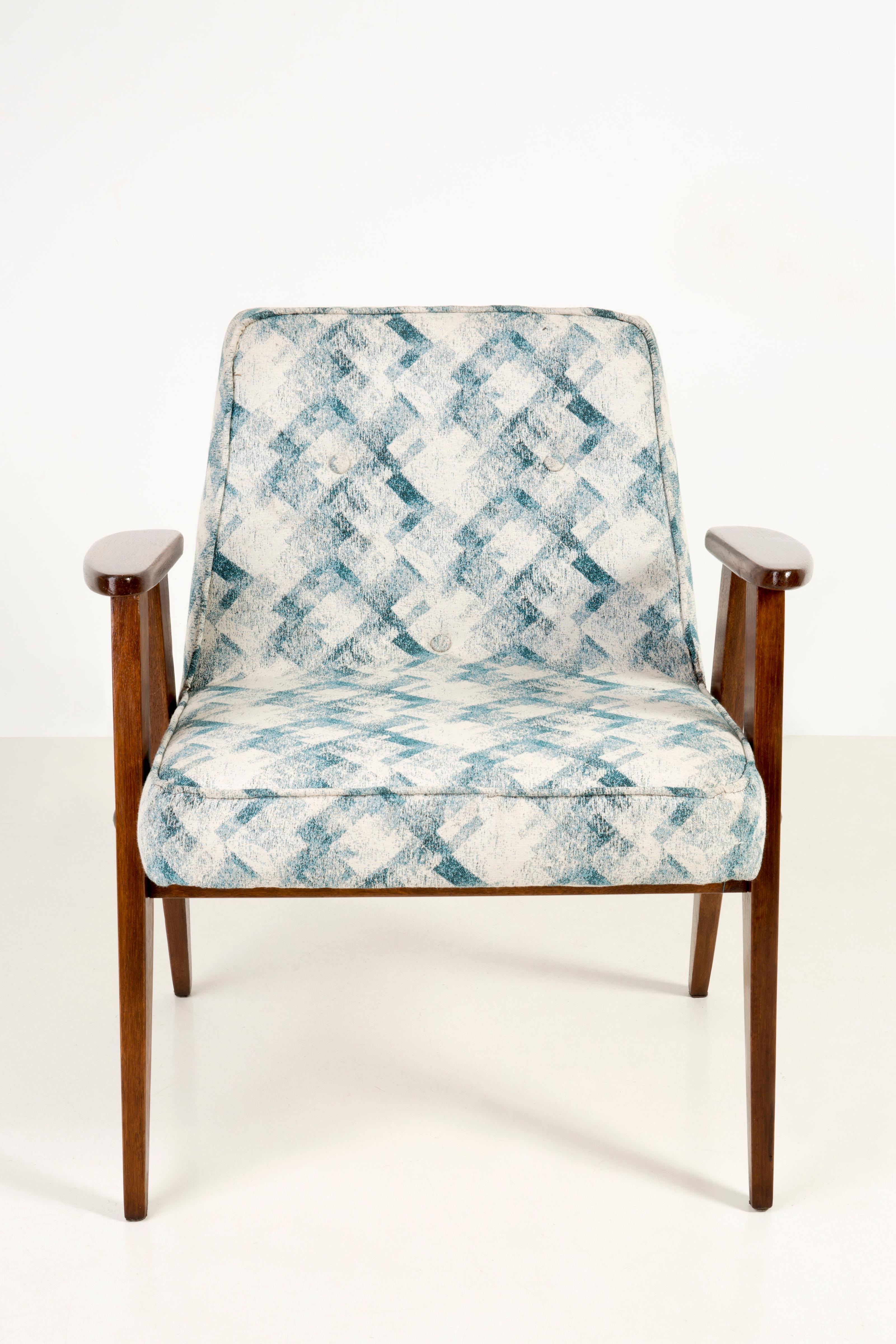 pattern armchair