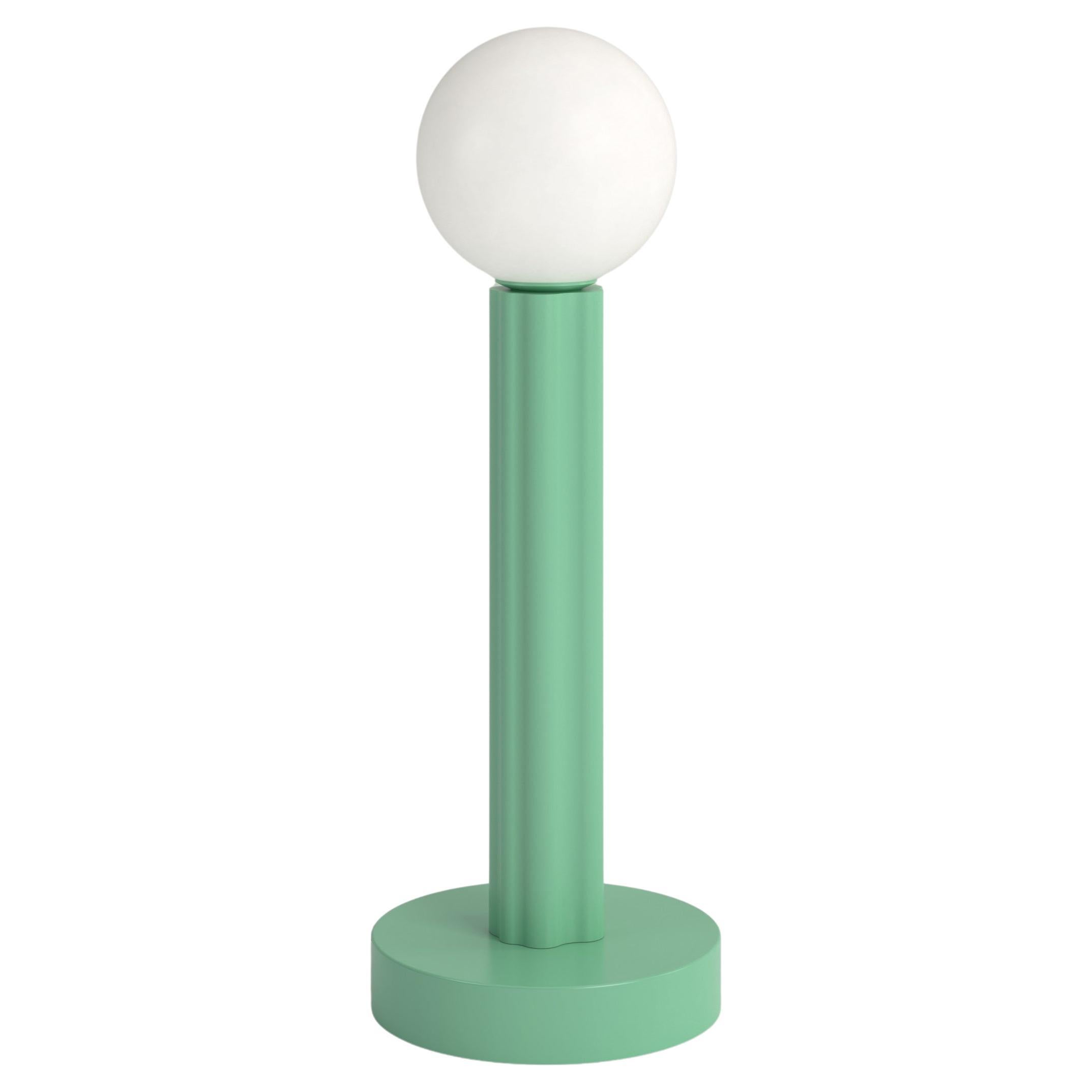 Lampe de bureau A.Profiles vert clair par Atelier Areti