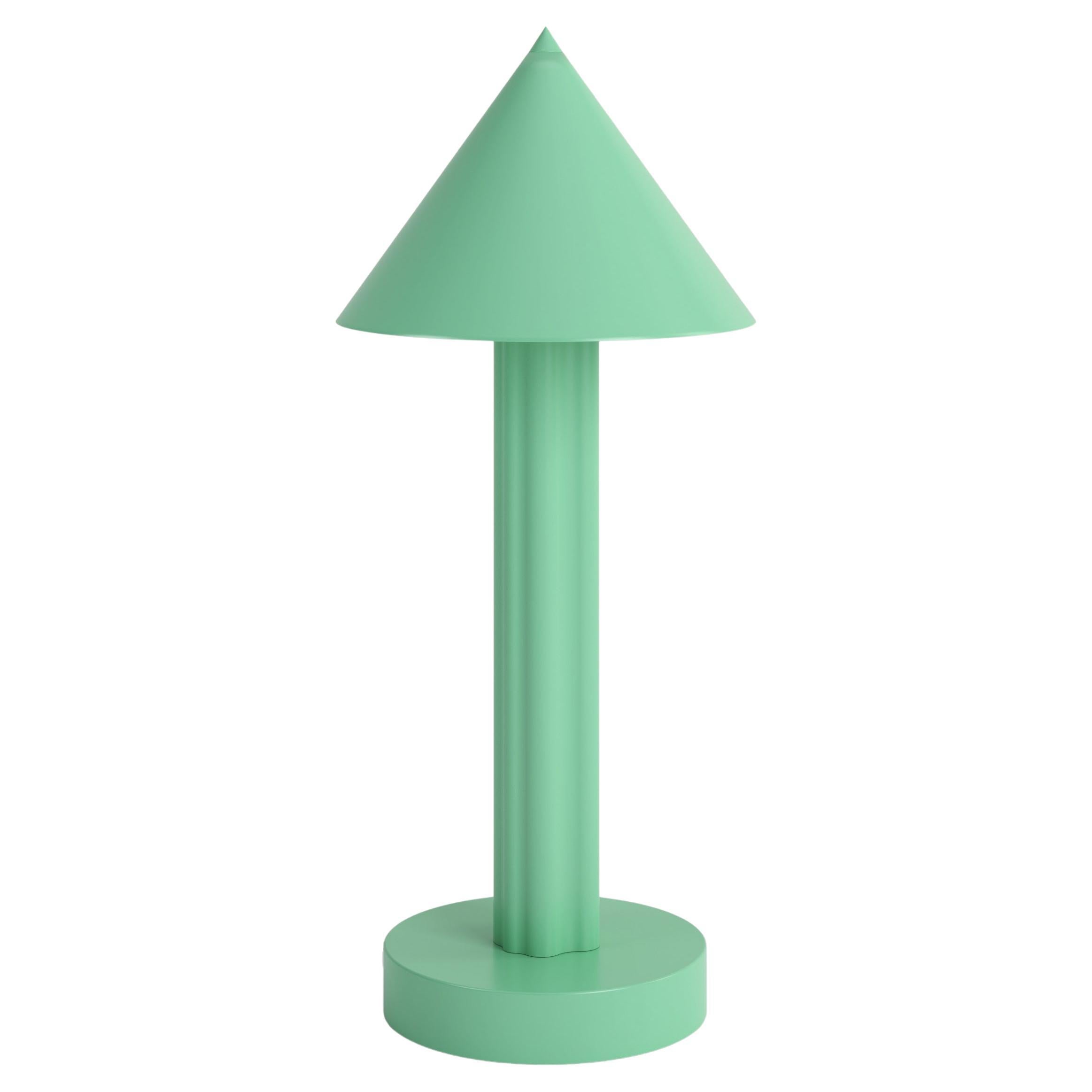 Lampe de bureau A.Profiles vert clair par Atelier Areti
