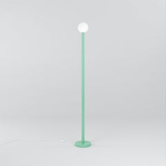 Light Green Profiles Floor Light by Atelier Areti