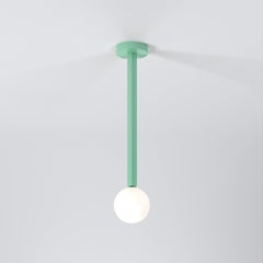 Light Green Profiles Pendant Light by Atelier Areti