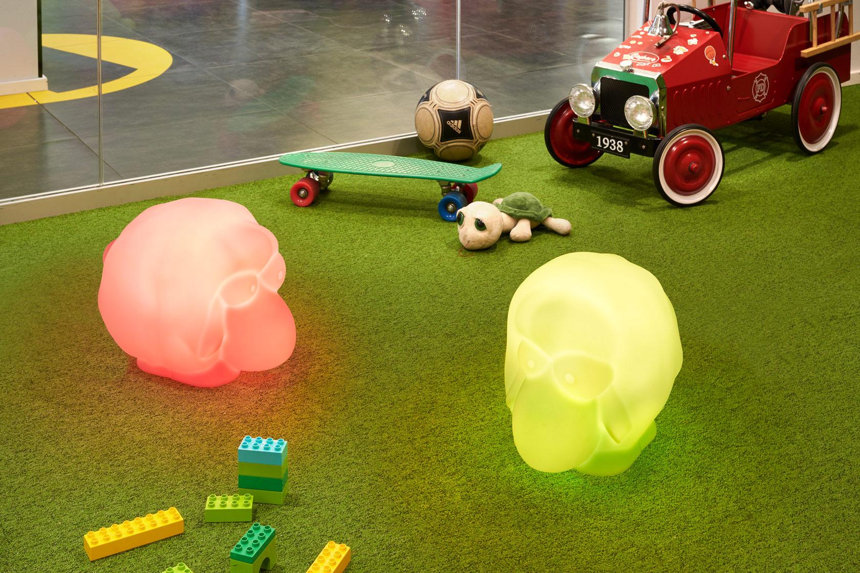 Autre Lampe de table Rina vert clair par Lab81 en vente
