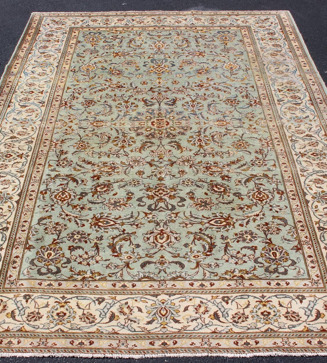 kashan design oriental rug