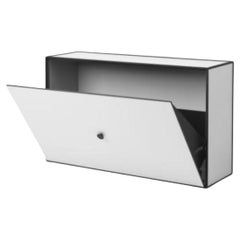 Light Grey Frame Shoe Cabinet by Lassen