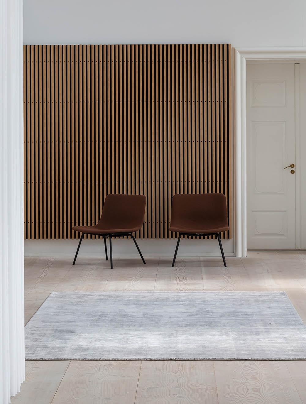 Danish Light Grey Karma Carpet by Massimo Copenhagen For Sale