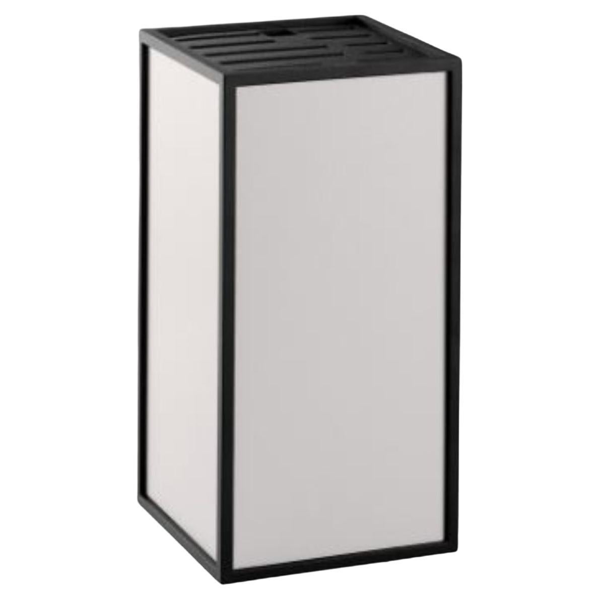 Scatola per coltelli K'block grigio chiaro by Lassen
