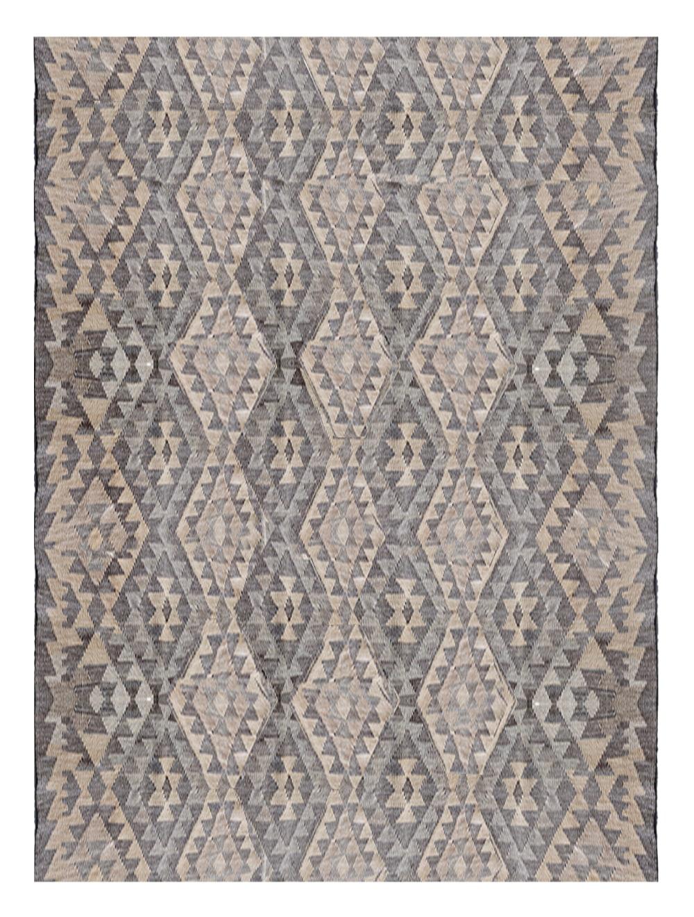 Light Grey Natural Kelim Carpet by Massimo Copenhagen
Handwoven
Materials: 100% Afghan wool.
Dimensions: W 200 x H 300 cm.
Other dimensions are available: 170x240 cm,

Each rug is unique and the combination of traditional weaving methods and