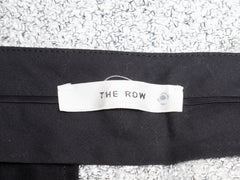 Light Grey The Row Straight-Leg Pleated Trousers Size US 0