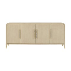 Light Hollywood Regency Sideboard Buffet
