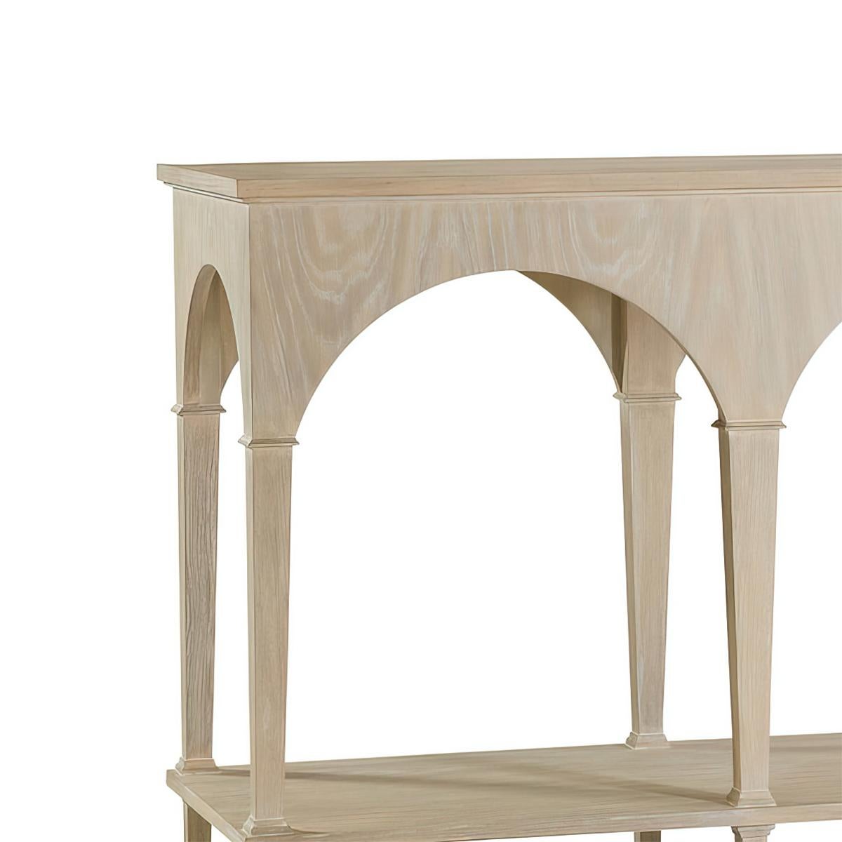 Vietnamese Light Modern Console Table For Sale
