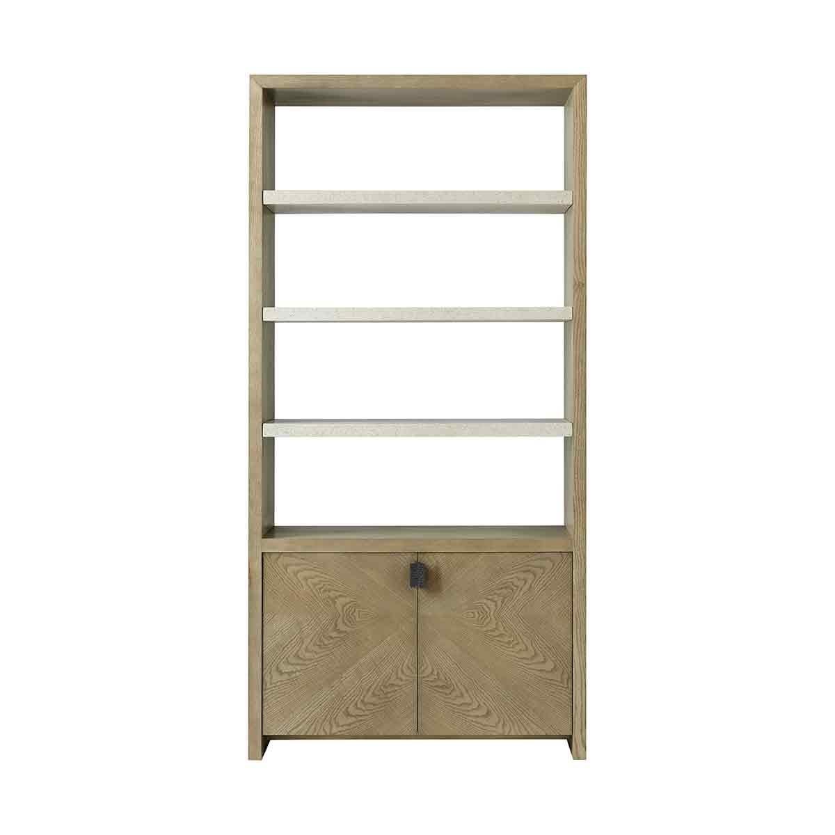 Vietnamese Light Modern Open Bookcase For Sale