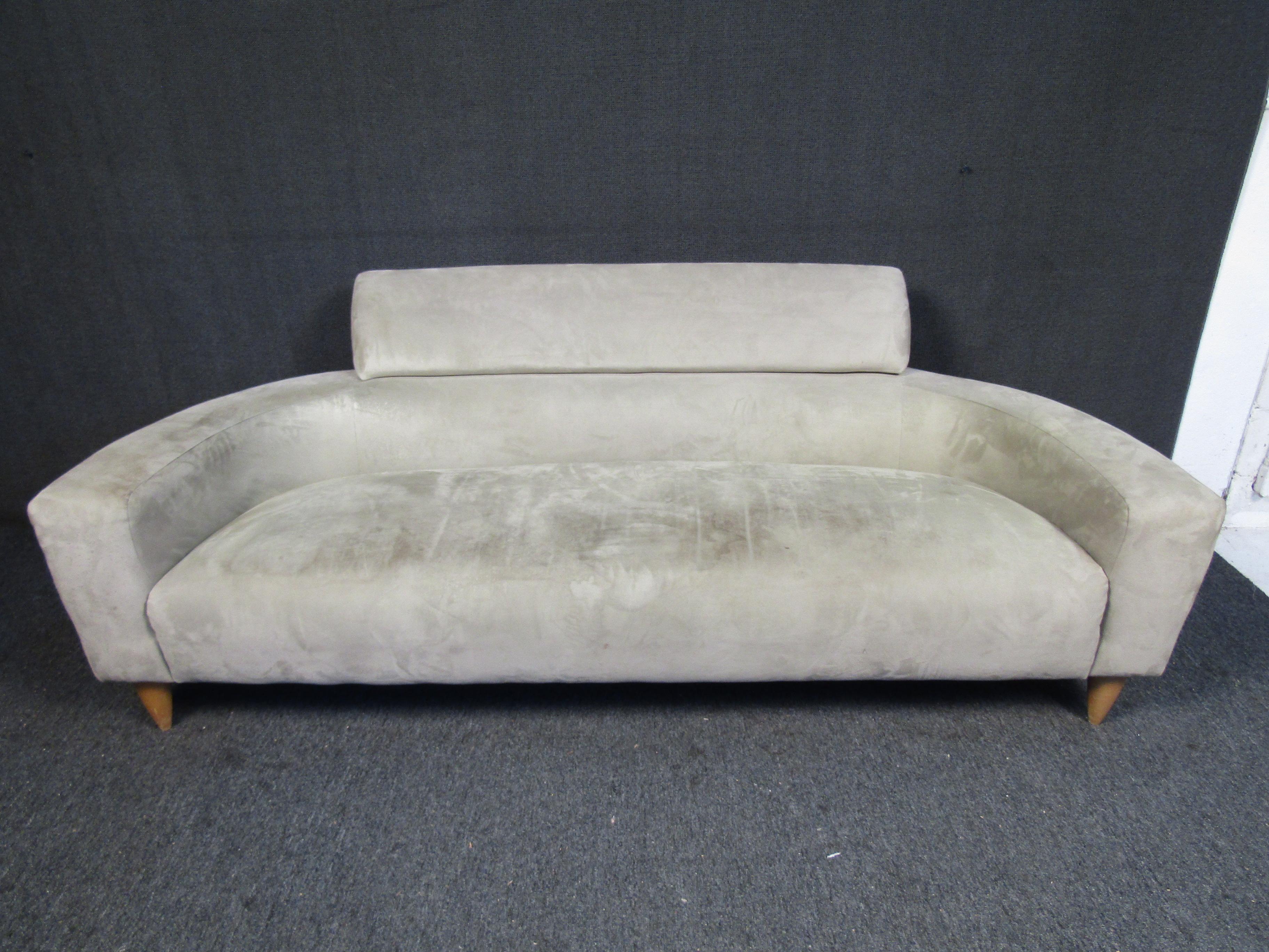 Mid-Century Modern Light Modern Style Sofa For Sale