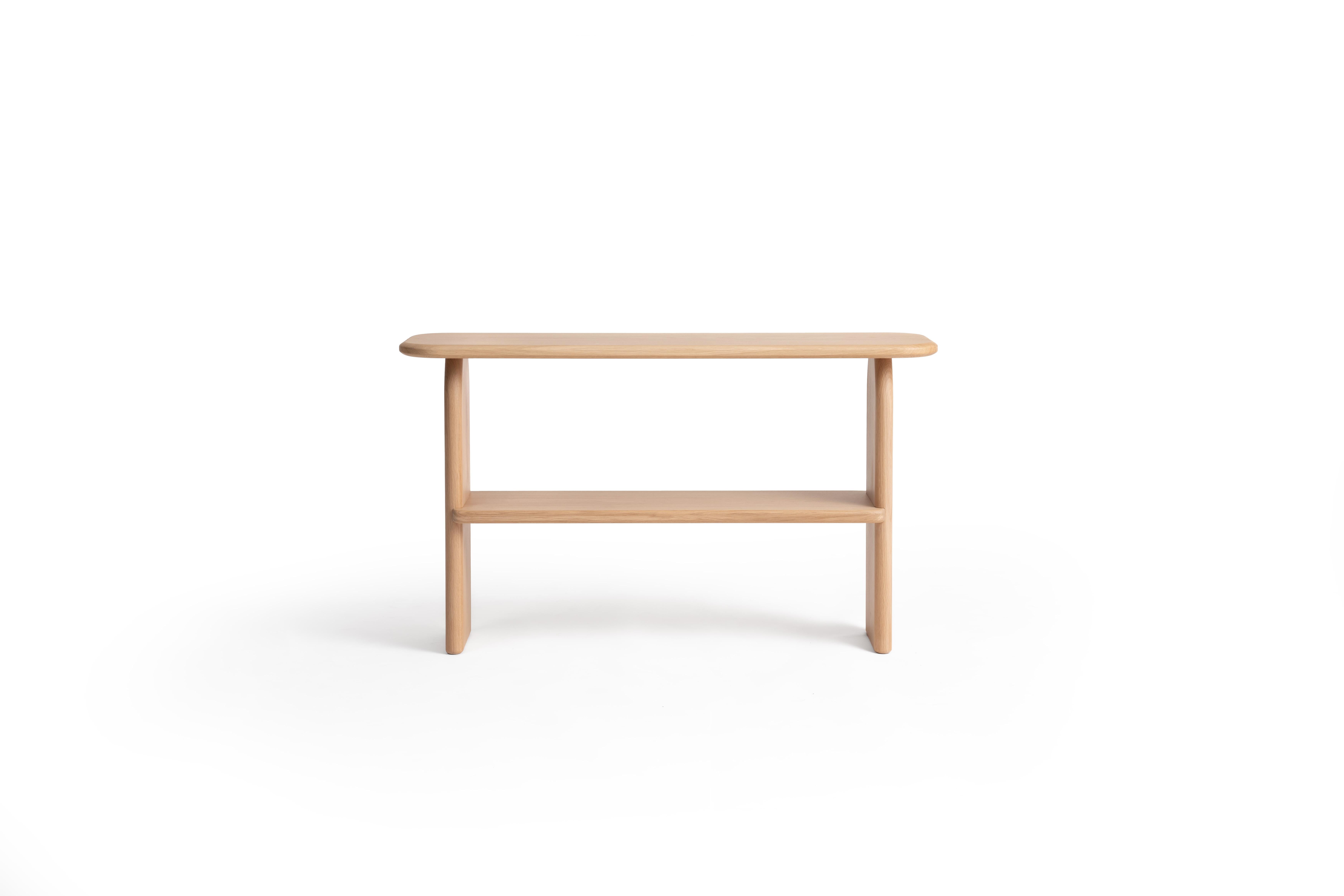 Light Oak Animal Console Table by RALPH M
Dimensions: W 120 x D 35 x H 70 cm. 
Materials: Solid Oak, Light Oak. 


Ralph M:
In its French workshop, Ralph M. creates and crafts personalisable top-quality sofas and armchairs. A bold challenge. And one