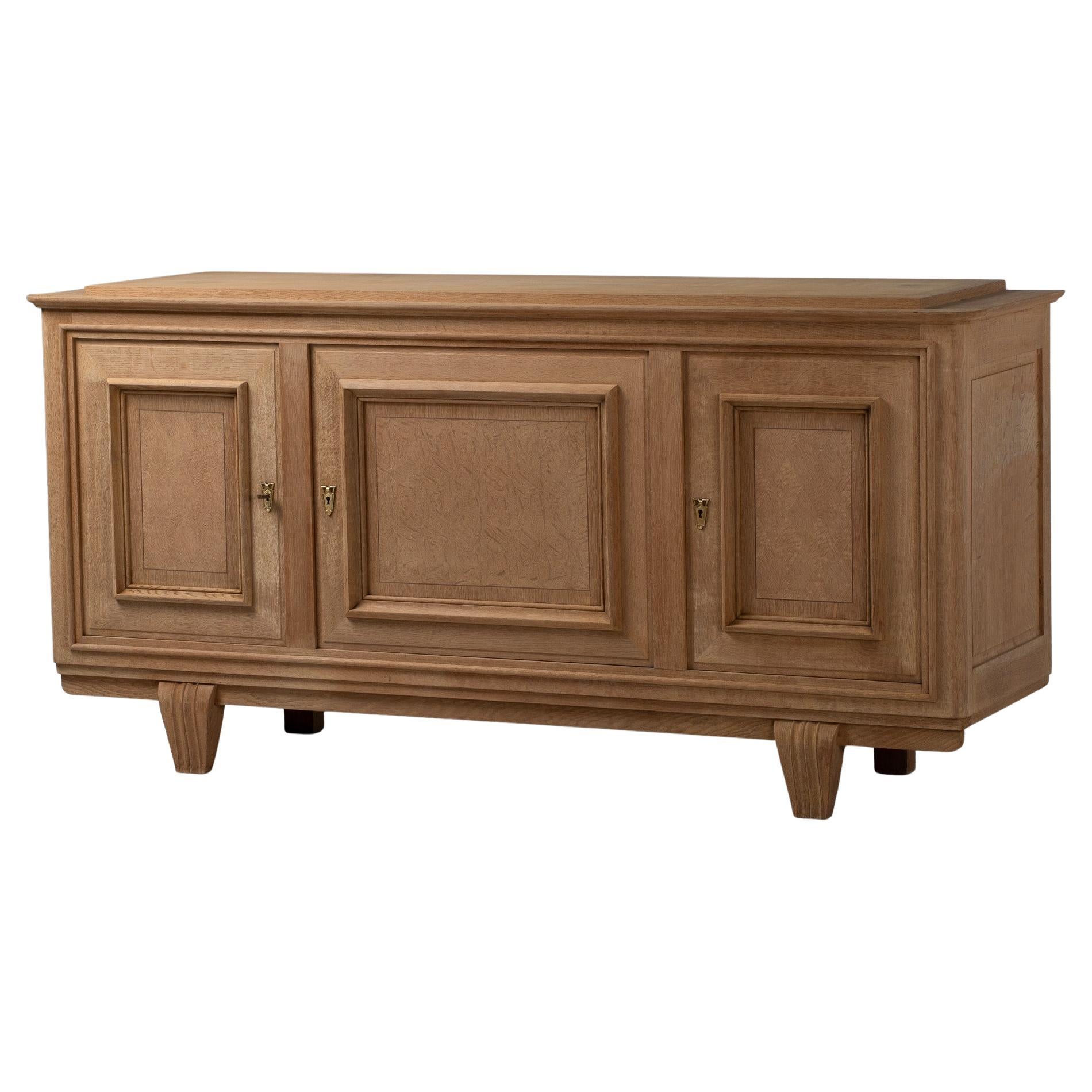 Light Oak Buffet, France, 1950s