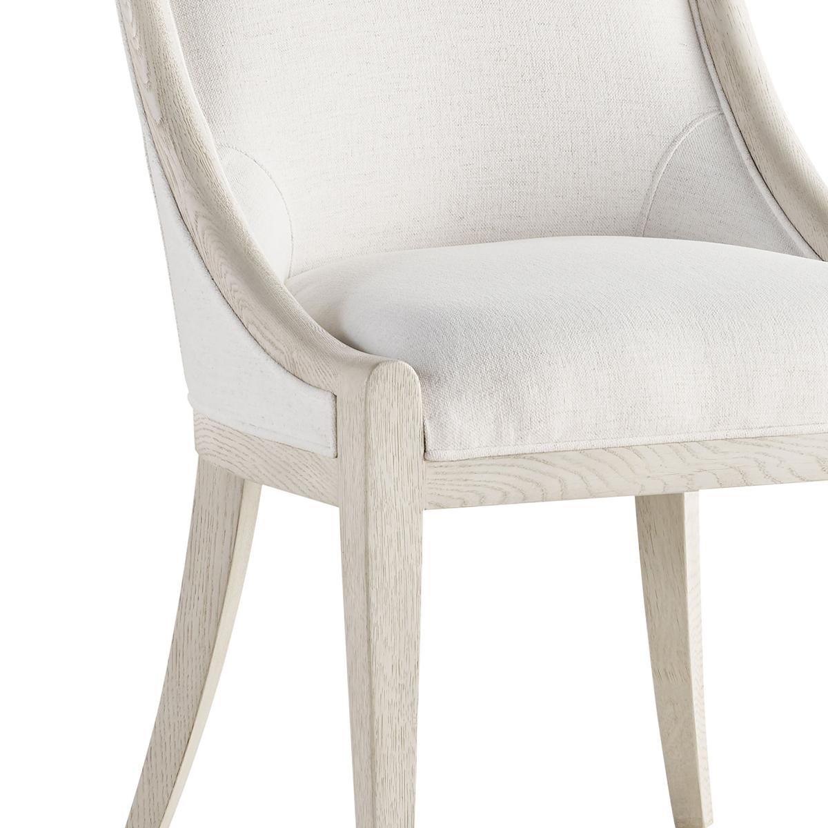 Neoclassico Sedie da pranzo classiche in Oak Light in vendita