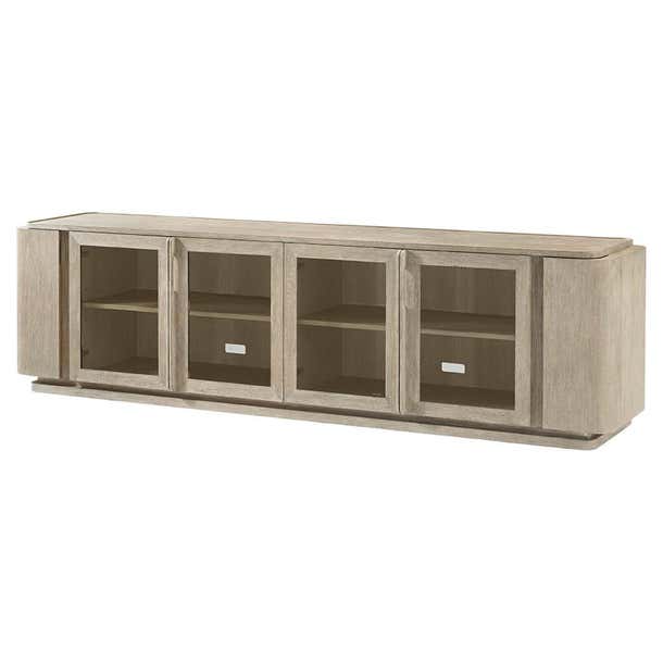 Long Camera Console Light Oak Long Modern Media Console For Sale at 1stDibs | long console ...