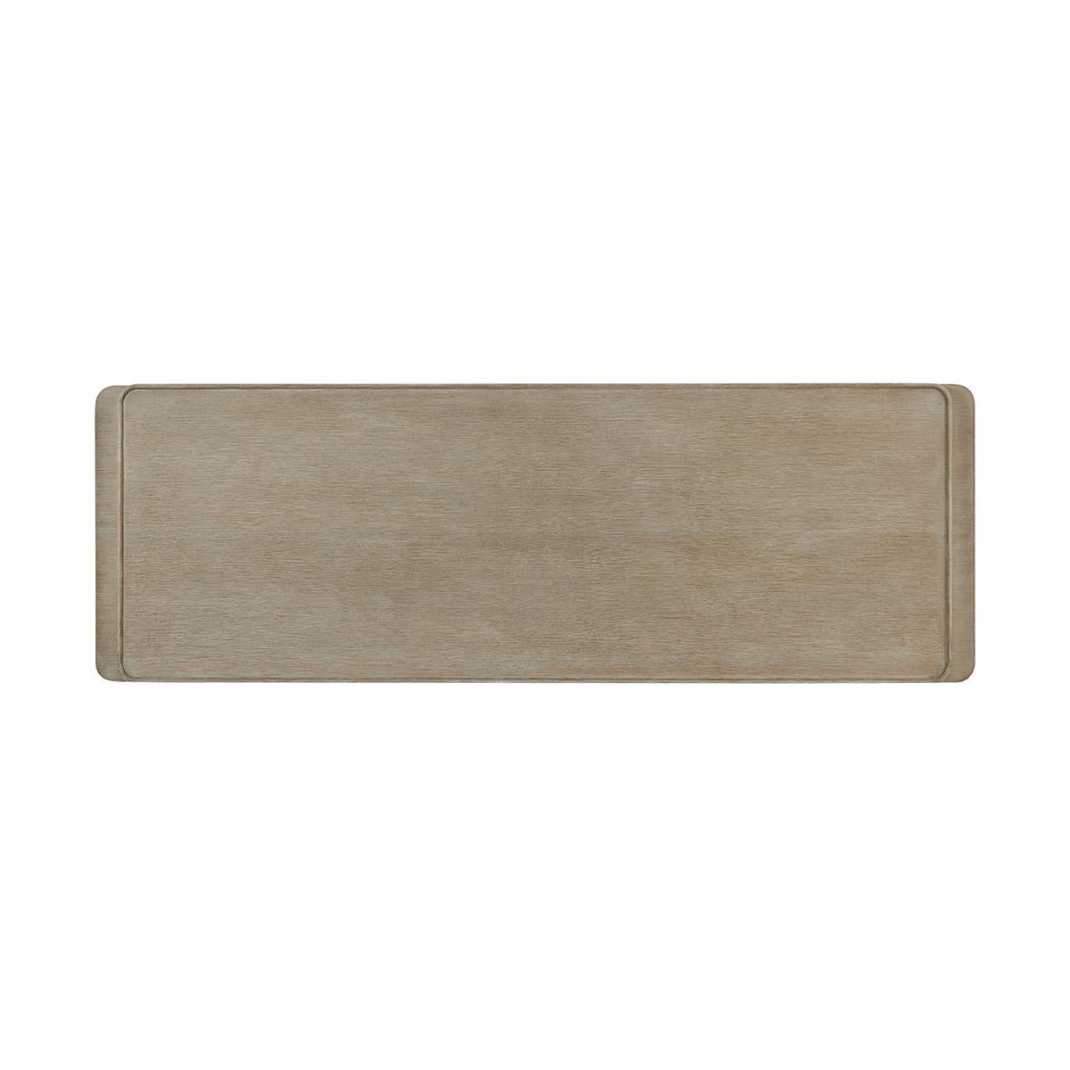 Legno Cassettiera moderna in Oak Light in vendita