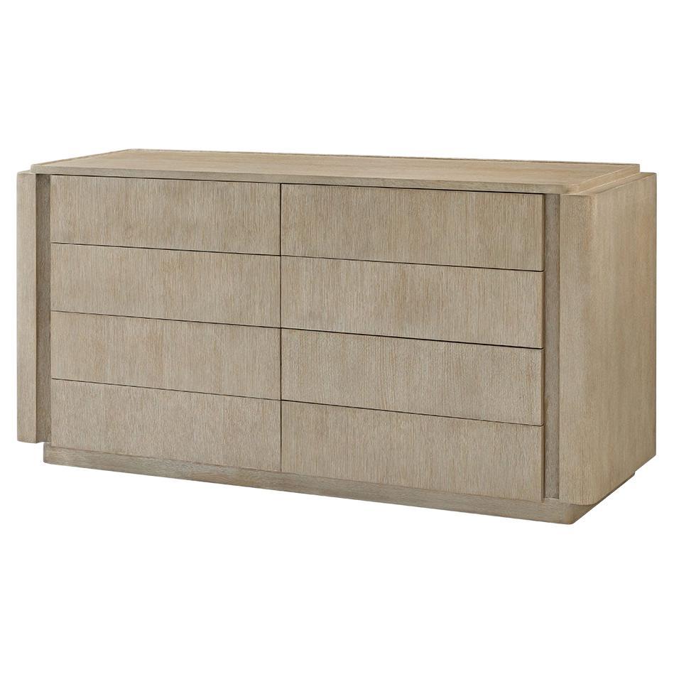 Light Oak Modern Dresser For Sale