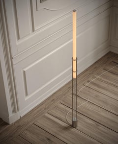 Light Object 025 Floor Lamp in Brass by Naama Hofman