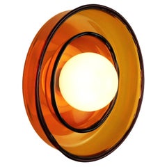 Light Object 030.3 Wall Lamp in Waxed Brass by Naama Hofman