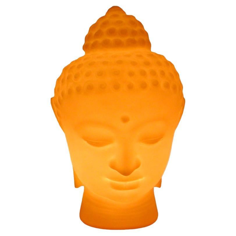 Light Orange Buddha Table Lamp by SLIDE Studio