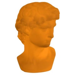 Lampada da tavolo David arancione chiaro di Studio A.