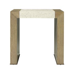 Light Parson Style End Table