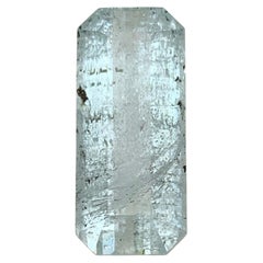 Helles Pastellblau, natürlicher Aquamarin, 9.24 Karat, Smaragdschliff, loser Edelstein für einen Ring