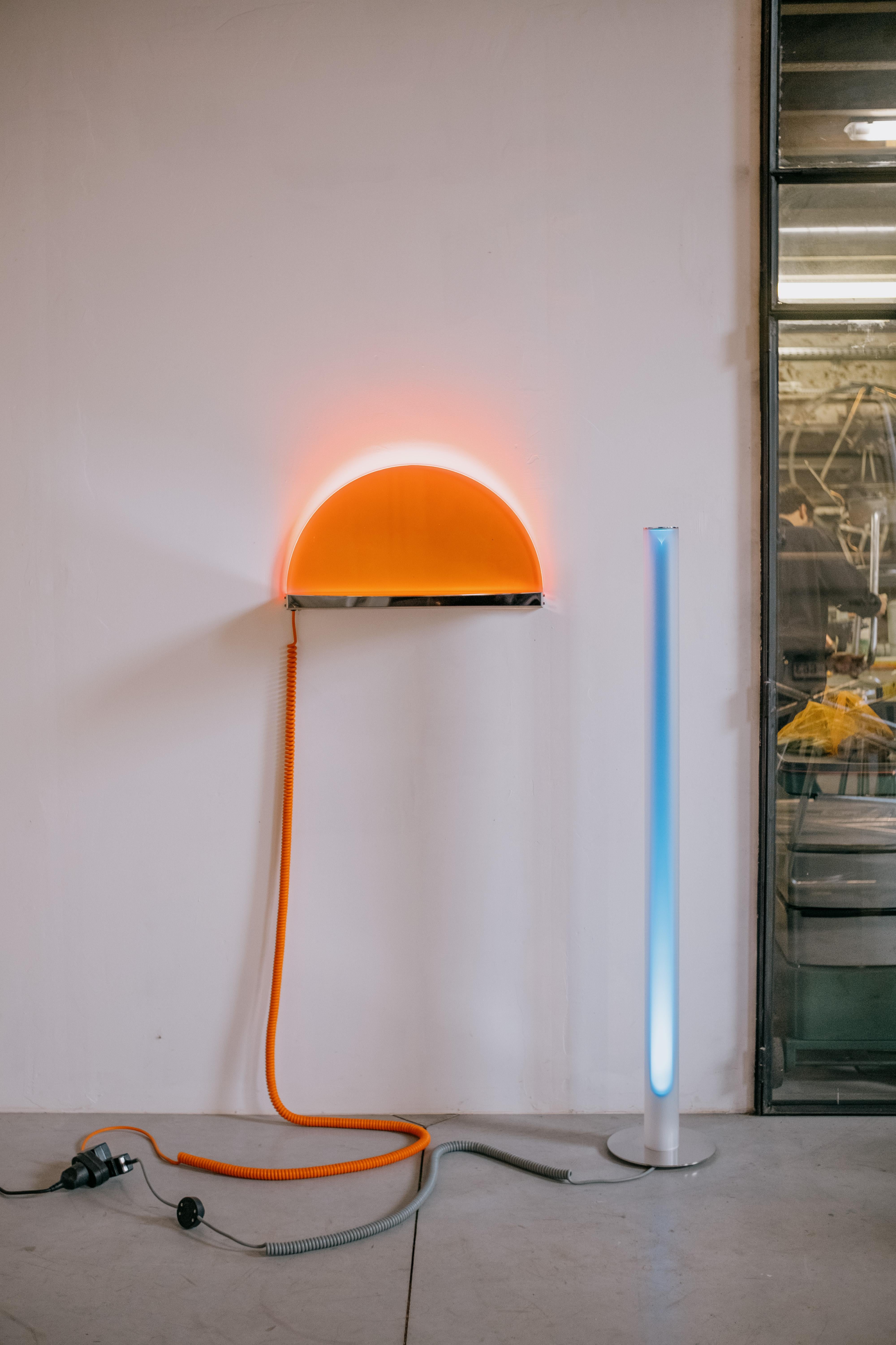 Poli Lampadaire à pilier léger par Amber Dewaele en vente