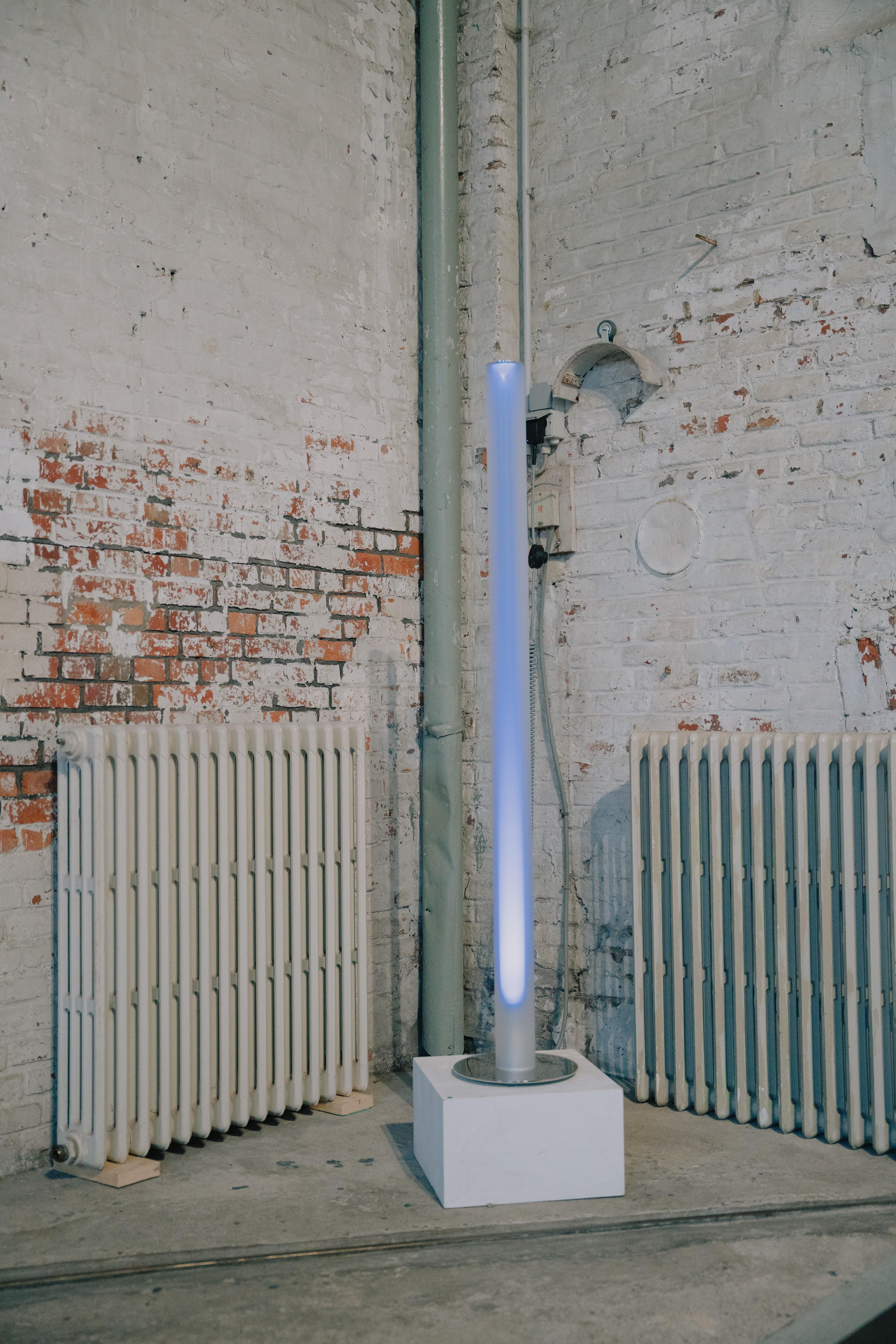 Contemporary Light Pillar Floor Light by Amber Dewaele For Sale