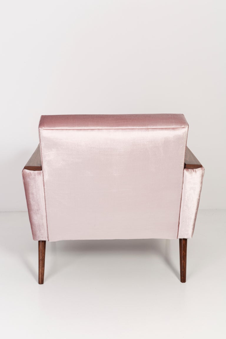 Light Pink Armchair, 1960s, DDR, Germany For Sale 3