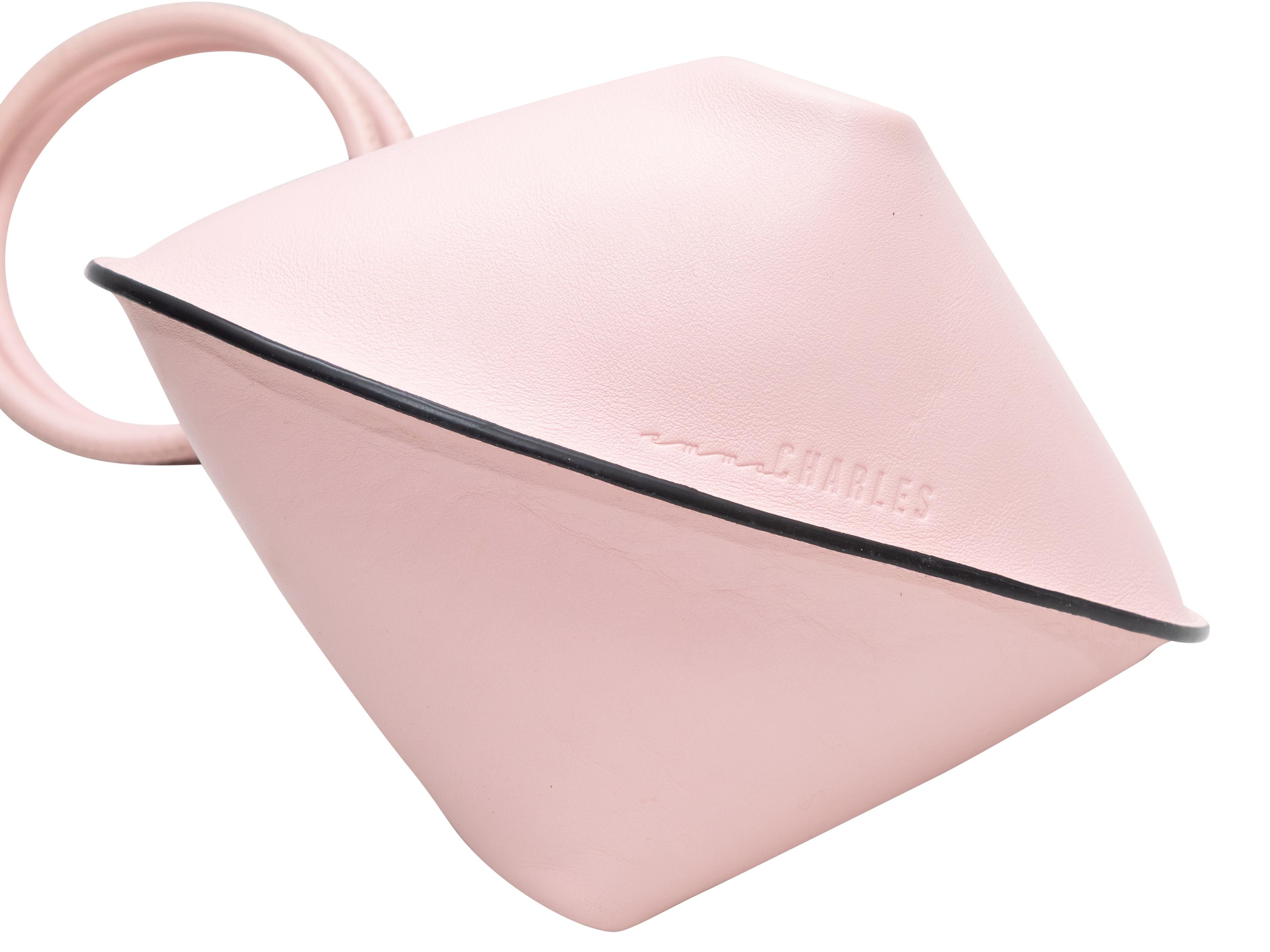 Donna Light Pink Emma Charles Lady Charles Handbag in vendita