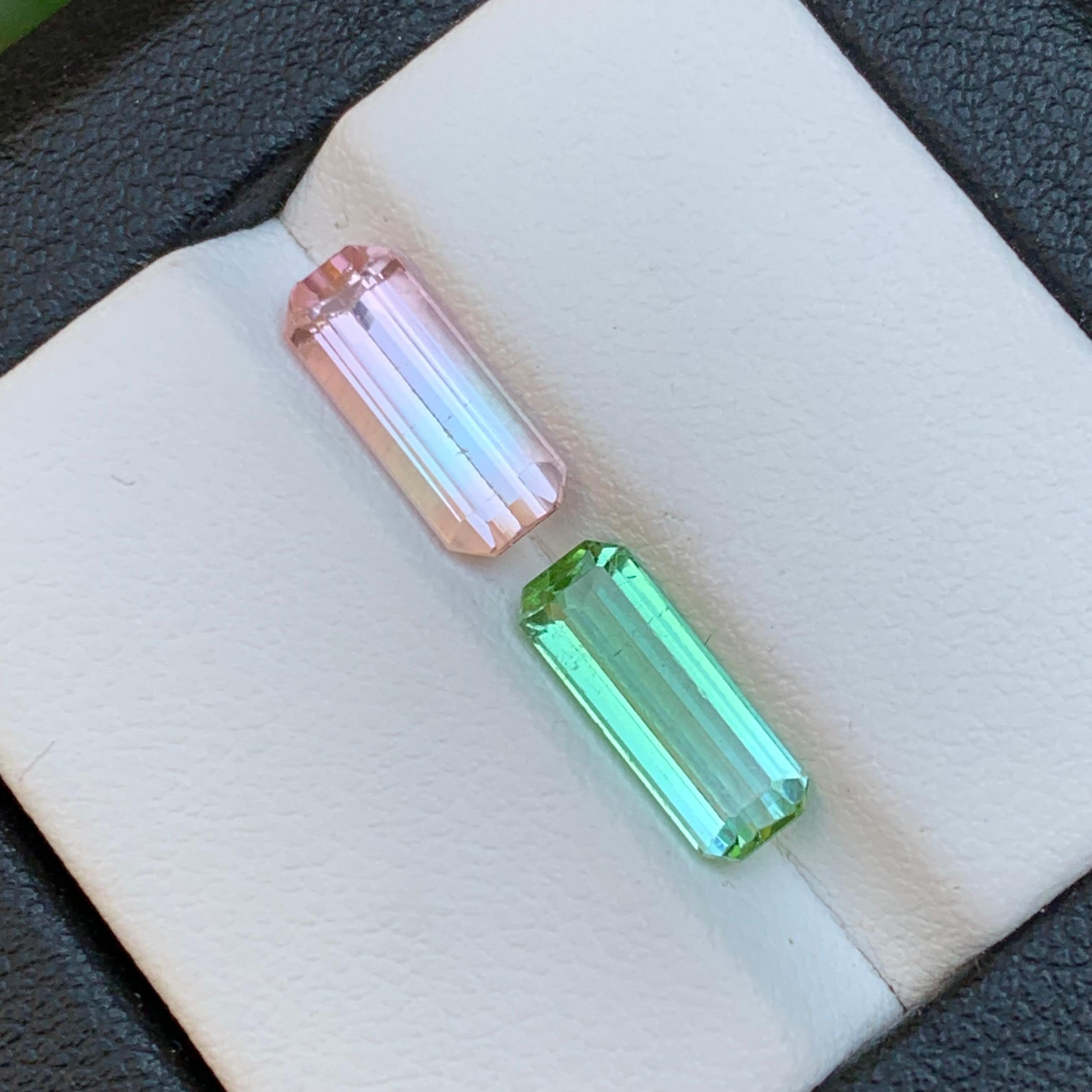 Light Pink Bicolor Shade and Green Natural Tourmaline Lose Edelsteine für Ring, Halskette Anhänger, Armband oder jede andere Schmuck Einstellung-Oktagon Smaragd Schliff aus Afghanistan!

💎 EDELSTEINART: Turmalin
⚖️ GEWICHT: 3,35 Karat
FORM &