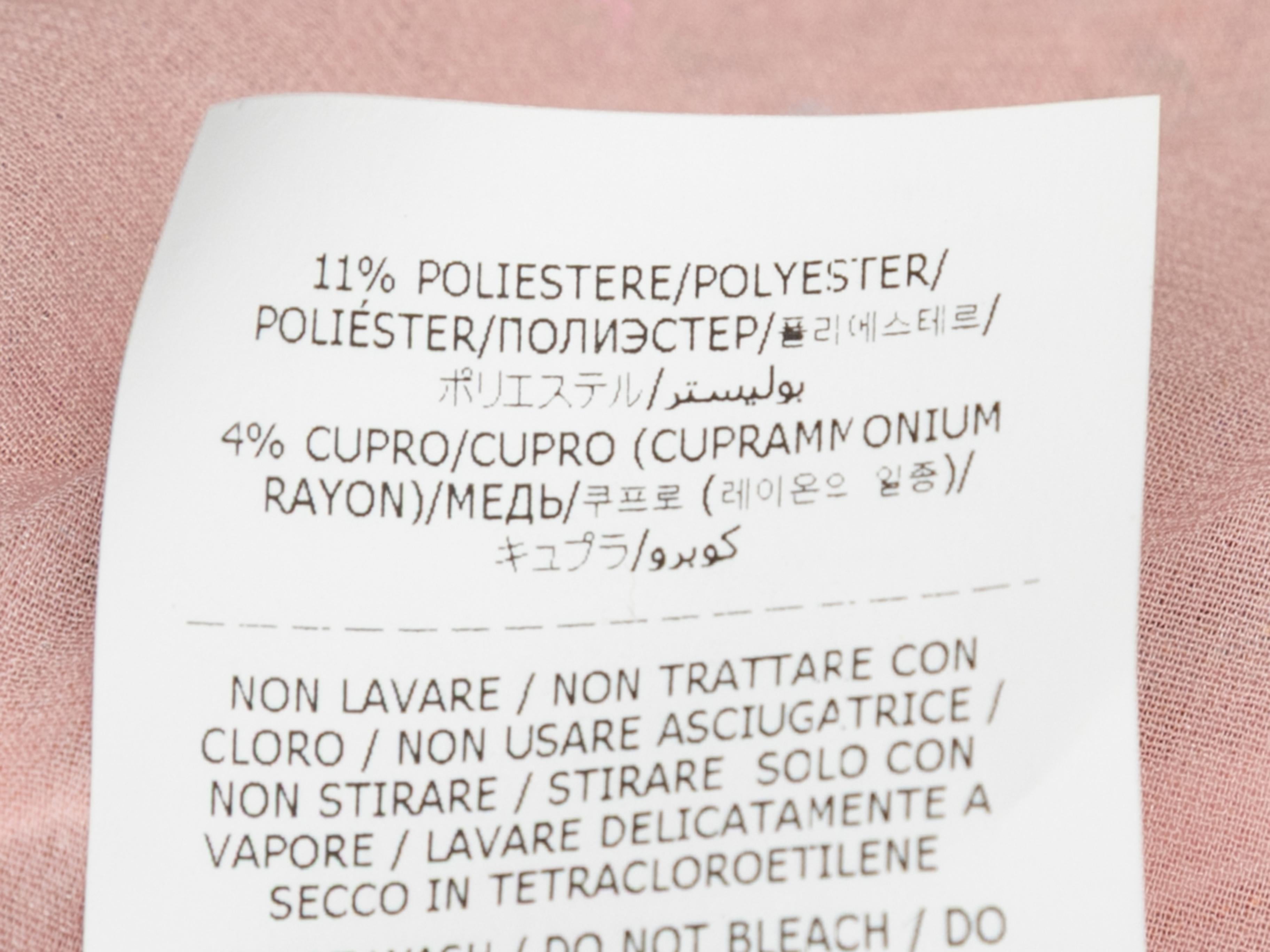 Pull rayé Missoni rose clair et multicolore, taille IT 46 en vente 3