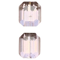 Light Pink Natural Tourmaline Loose Gemstone 3.50 Carat Emerald Cut for Jewelry