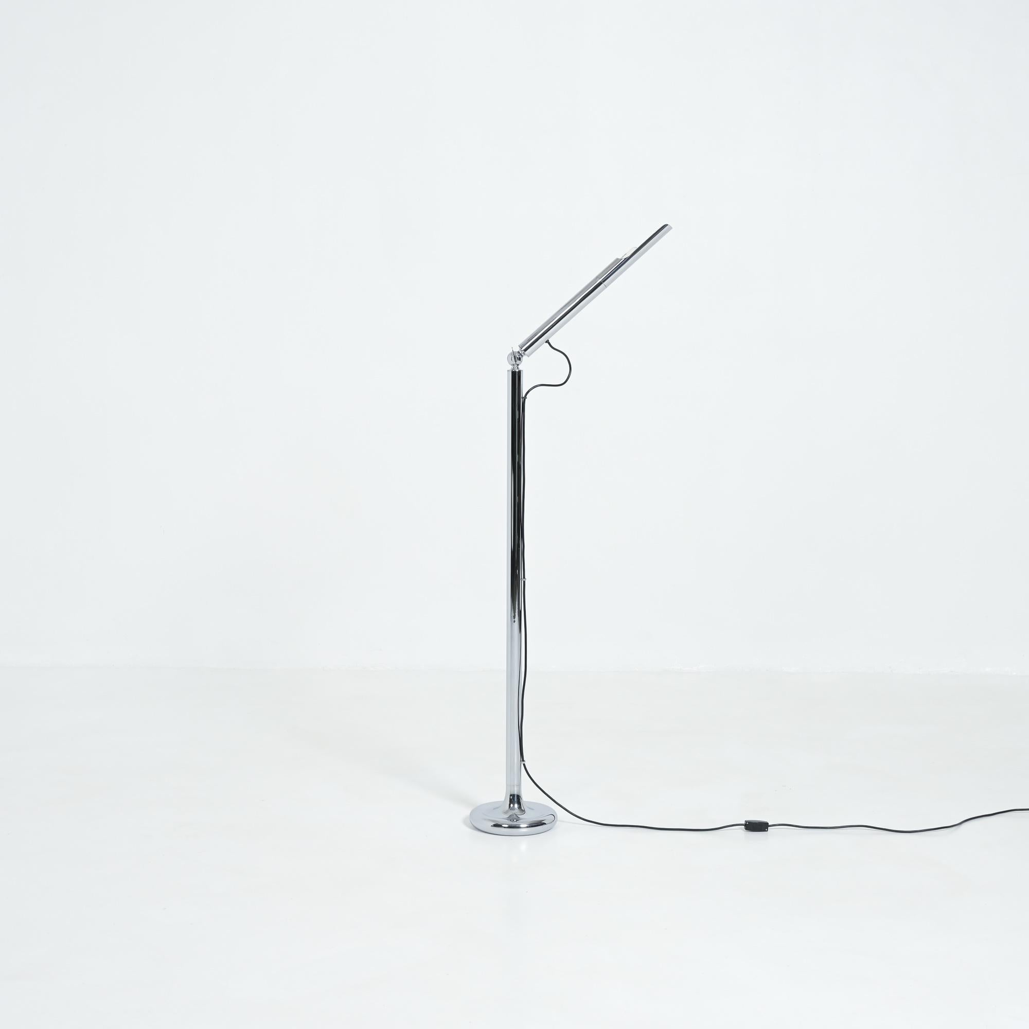 Mid-20th Century Light Pole Floor Lamp by Ingo Maurer for M Design For Sale