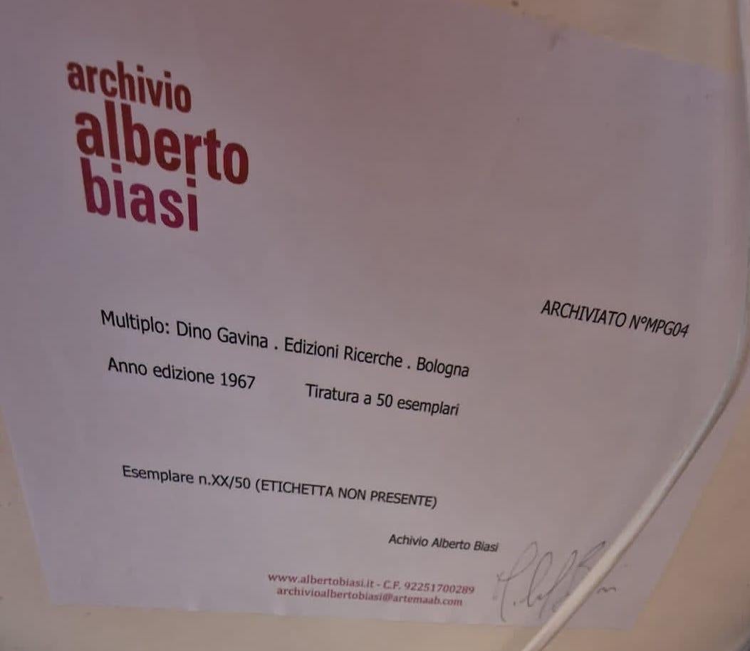 Cinétique Light Prism d'Alberto Biasi, édition limitée, 1967 en vente