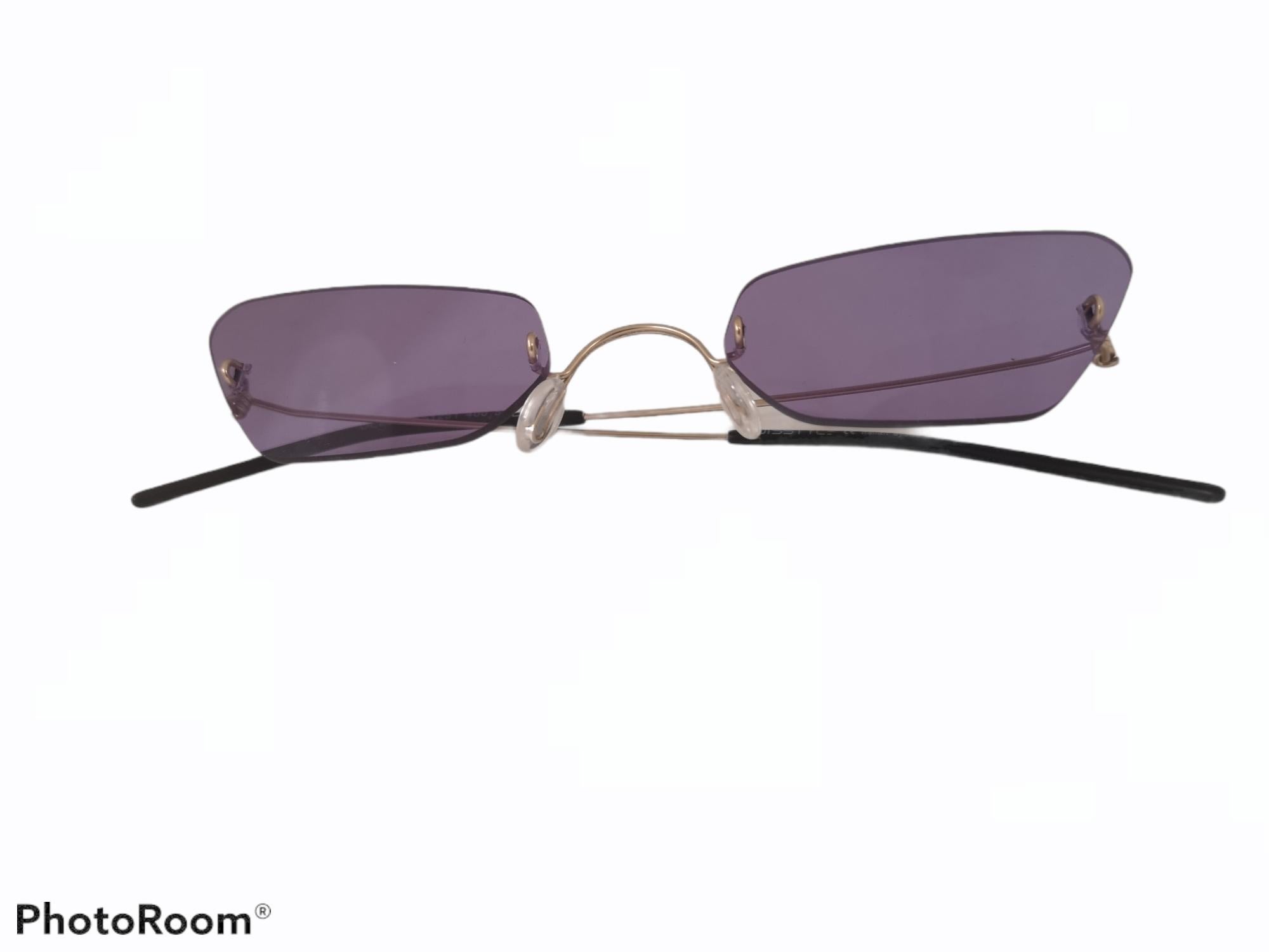 Gray Light purple sunglasses NWOT