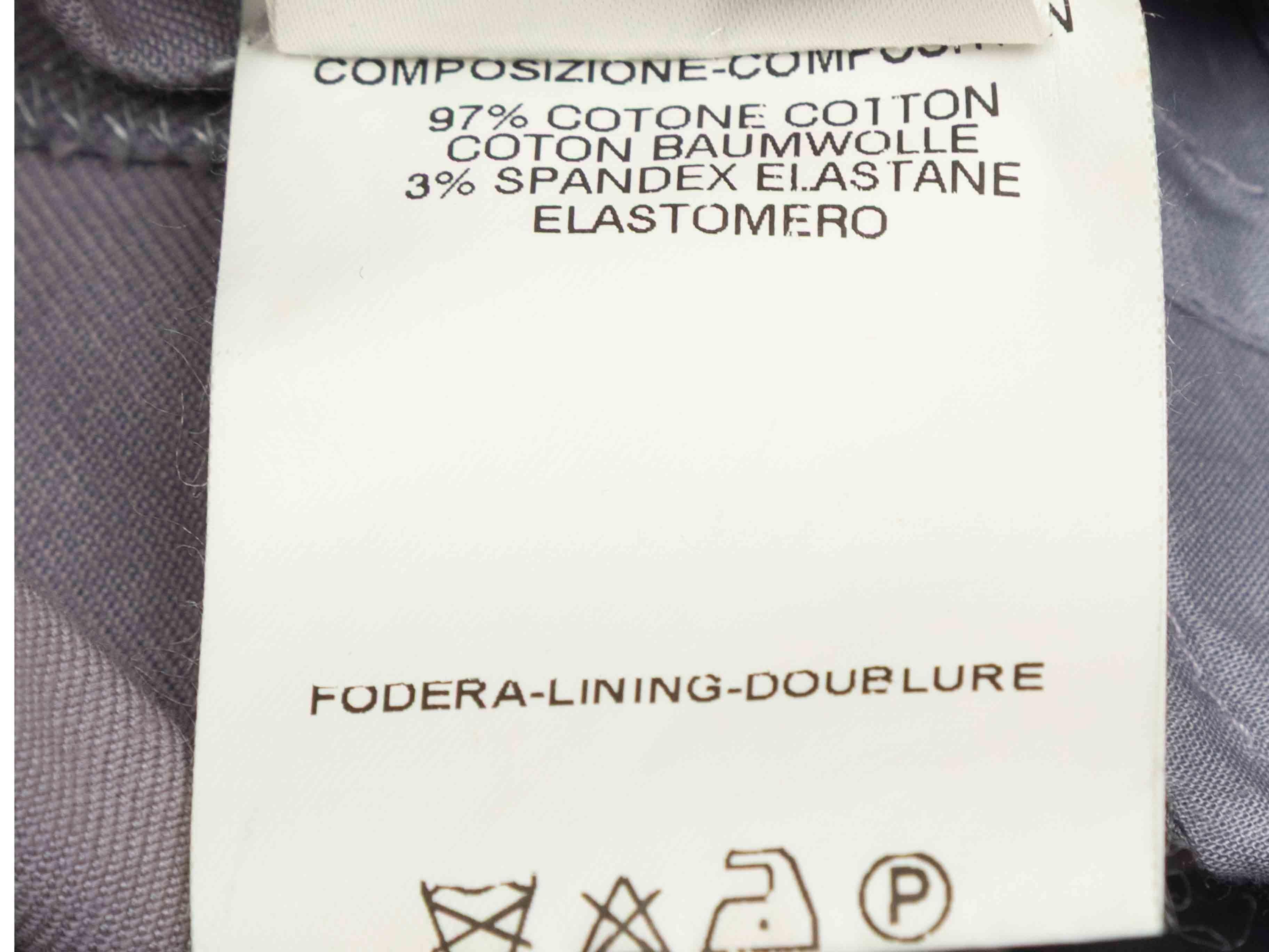 Traje Púrpura Claro Yves Saint Laurent Tom Ford Era Pantalón Talla FR 34 Gris en venta