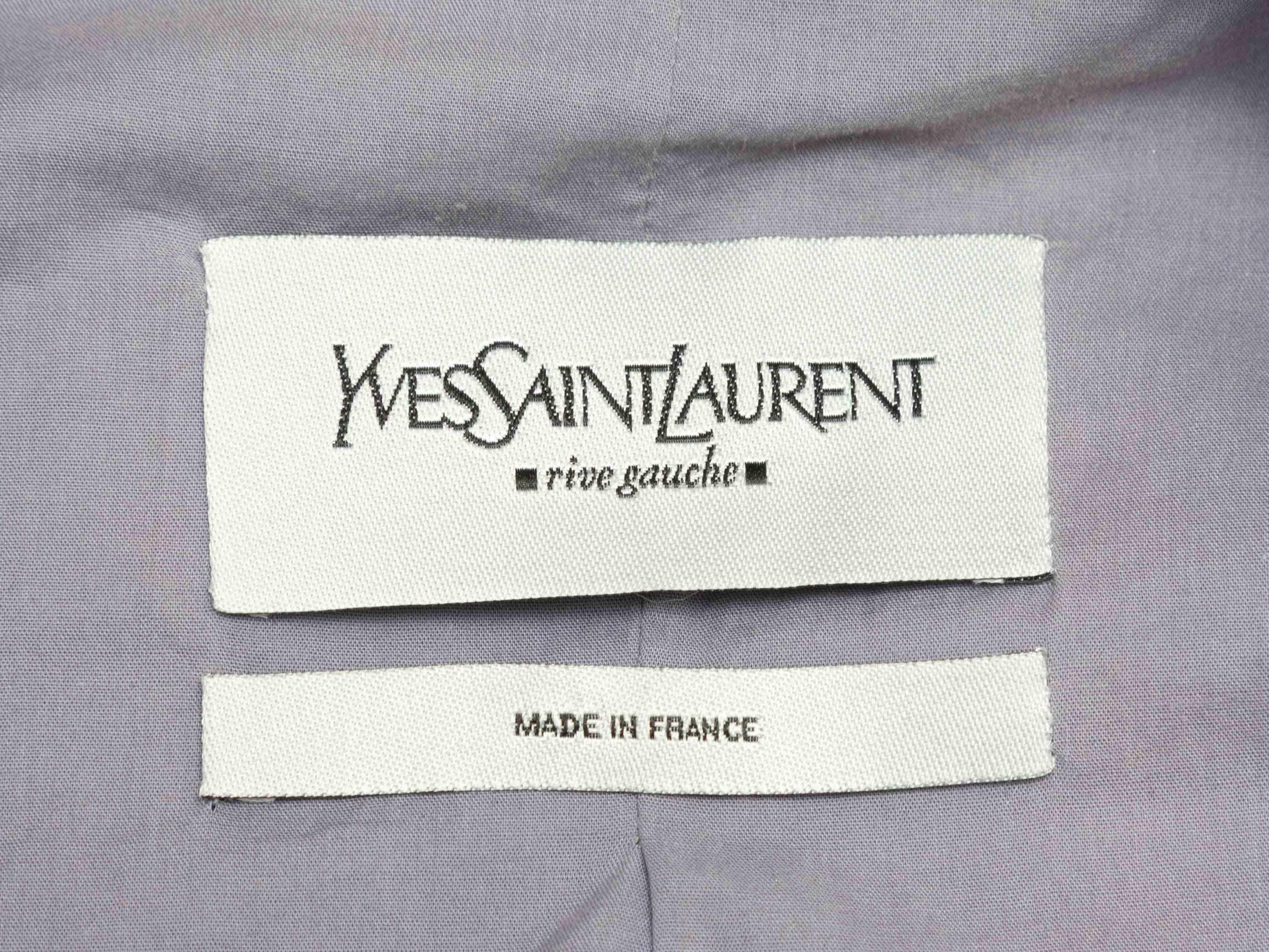 Traje Púrpura Claro Yves Saint Laurent Tom Ford Era Pantalón Talla FR 34 en Bueno estado para la venta en New York, NY
