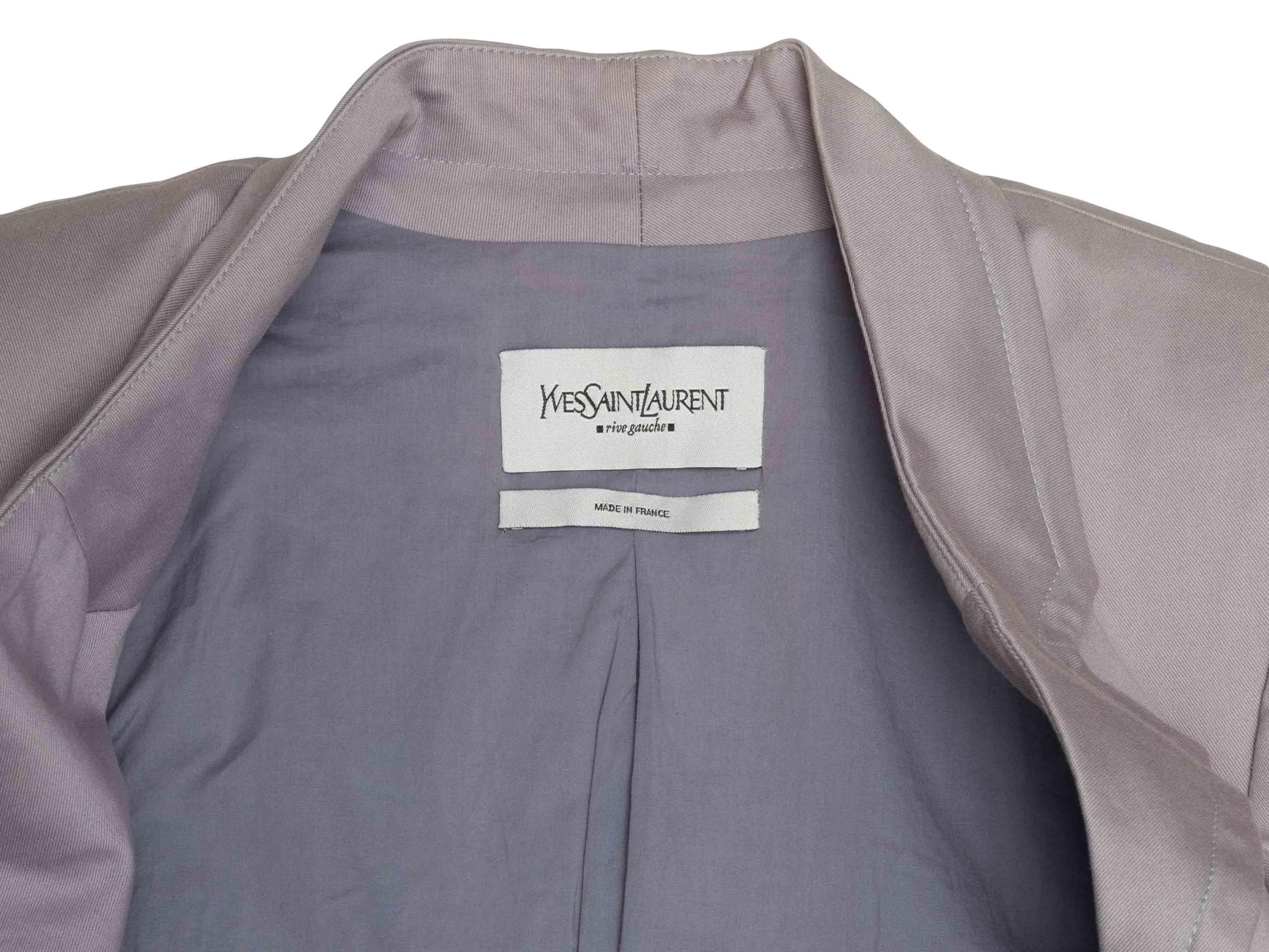 Traje Púrpura Claro Yves Saint Laurent Tom Ford Era Pantalón Talla FR 34 en venta 3