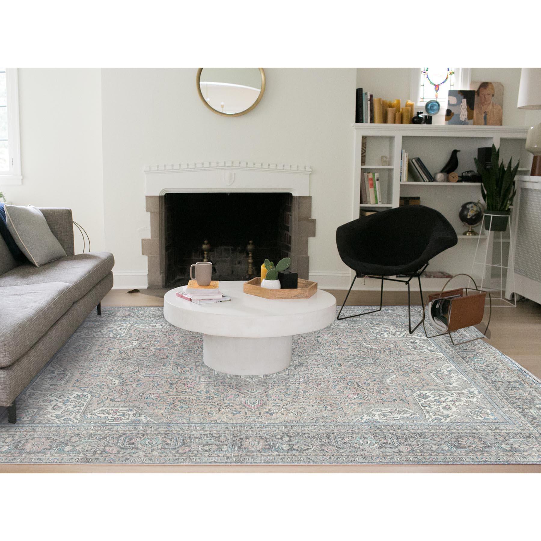 This fabulous hand-knotted carpet has been created and designed for extra strength and durability. This rug has been handcrafted for weeks in the traditional method that is used to make
Exact Rug Size in Feet and Inches: 9'5