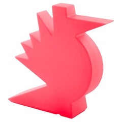 Lampe de bureau Here rouge clair d'Alessandro Mendini